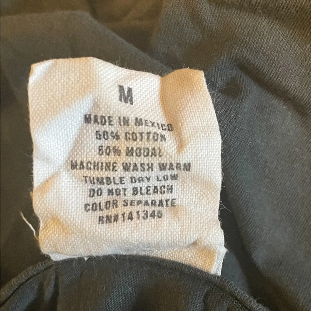 Letluv Johnny Cash Graphic T-Shirt - Black - Picture 7 of 7